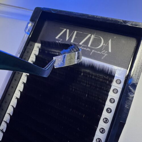 extensions de cils Zvezda noir une longueur CC